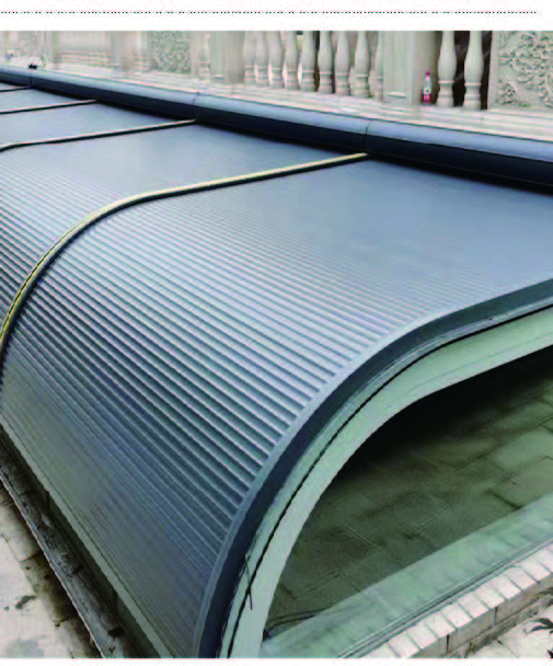 陽光房鋁合金遮陽天幕